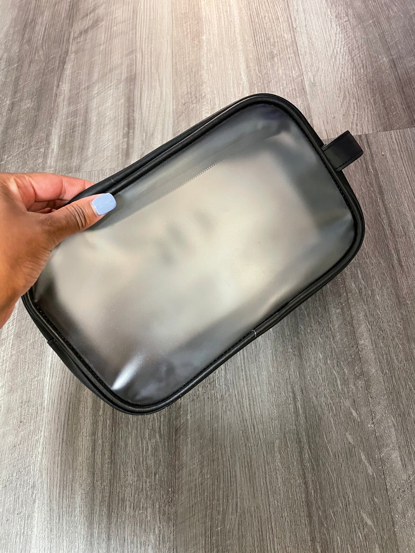 Travel size skincare bag