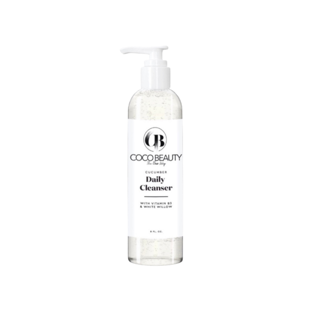 Cucumber foaming face cleanser